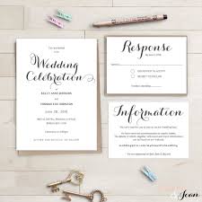 Wedding Invitation Suite Instant Download Diy Wedding Invitation Rsvp And Informati Printable Wedding Invitations Diy Wedding Checklist Wedding Invitations
