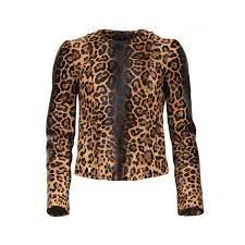 Gucci Jaguar Print Leather Jacket 8 330 Brl Liked On Polyvore Featuring Outerwear Jackets Asymme Zipped Leather Jacket Real Leather Jacket Clothes Design