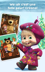Masha Et Michka Jeux De Coloriage Enfant Gratuit Pour Android Telechargez L Apk