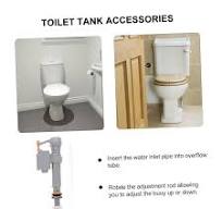 CANIGHT Robinet de Remplissage de Toilette de Nouveau Style Robinet de  Remplissage à Corps Court Robinets de Chasse D'eau Universels Économisez de  ...