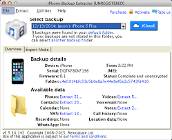 List Of Top 8 Iphone Backup Extractor Software Free Paid
