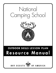 national camping school pioneering projects