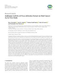 Glioma is the commonest primary intracranial tumour and it has been the most predominant tumour. Pdf Antitumor Activity Of Ficus Deltoidea Extract On Oral Cancer An In Vivo Study