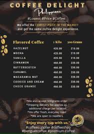 The costs to open a coffee shop may seem extensive and daunting at first. Coffee Delight Philippines Home Facebook