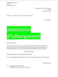 Ce justificatif d'hébergement peut prendre la forme d'une attestation d'accueil de . la part de la personne qui se propose de l'héberger, mais cette attestation doit être validée par les autorités, et l'accueillant doit s'acquitter d'un timbre fiscal de 15 euros par personne accueillie. Attestation D Hebergement Format Word Attestation Word Doc Cours Genie Civil