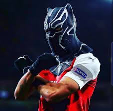 Drobga responds to aubameyang mimicking trademark. Unknown And Upcoming Striker Aubameyang Shows Homage To Elis S Black Panther Celebration Dynamo
