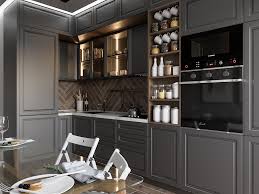 Kitchen Design In Two Variations On Behance Kitchen Room Design Kitchen Design Best Kitchen Designs