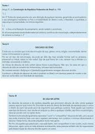 Libertas) é, de maneira geral, a condição daquele que é livre. Depois De Ler Os Textos Acima Escreva Um Pequeno Paragrafo Que Exponha Sua Ideia Sobre O Que E Brainly Com Br