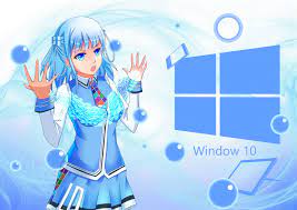 Konachan Com 205274 Madobe Touko Microsoft Os Tan Windows 10 Jpg 3507 2480 Windows 10 Crop Pictures Anime