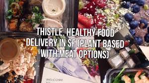 This thistle soup recipe uses wild edible thistle to create this satisfying dish. Thistle Healthy Food Delivered Gluten Free Dairy Free Plant Based Meat Options Youtube