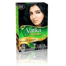 Once both pastes are ready and your hair has been washed/clarified, it's time to apply the henna and indigo hair coloring treatment. Dabur Vatika Henna Hair Color Black Oriental Style Perfume Shop Berlin Oriental Arabic Attar Oil Henna Cosmetics