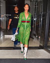 PHOTOS] Rihanna's See-Through Dress — See Pics Of Her Nipple ...