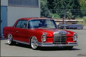 Mercedes Benz W111 Coupe 1968 Vehicle Oldtimer Red Beauty Mercedes Car Mercedes Benz Cars Mercedes Benz Classic
