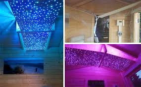 Saunabeleuchtung So Finden Sie Die Passende Beleuchtung Fur Ihre Sauna Sternenhimmel Sternen Himmel Sauna