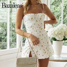 We did not find results for: Bazaleas Streetwear Yellow Floral Print White Women Dress Vintage Mini Dress Sexy Spaghetti Straps Vestidos Dresses Aliexpress