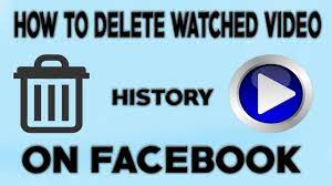 However, if you don't want to delete all your history, you can also choose to delete videos you want gone from the list. How To Delete Watched Videos History On Facebook Youtube