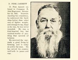 Daniel Pinkney “Pink” Jarrett (1841-1917)