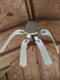 The most common feature for ceiling fans is reversible motor. Melted Outdoors Ceiling Fan Mildlyinteresting