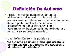 ' autismo ' aparece también en las siguientes entradas: Autismo