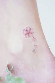 Tender Selection Of Cherry Blossom Tattoo For Your Inspiration Blossom Tattoo Cherry Blossom Tattoo Ankle Tattoos