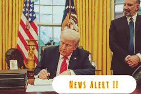 NEWS ALERT** It's done! He didn't hesitate for long and made another  decision! Donald Trump has signed the order More details in C0MMENTS