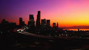 Colorful Night City Skyline 1920x1080 Sehir Silueti Kentsel Donusum