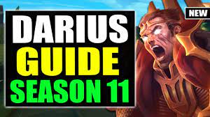 How To Play Darius Top Season 11 Darius Gameplay Guide S11 Best Build Runes Playstyle Youtube