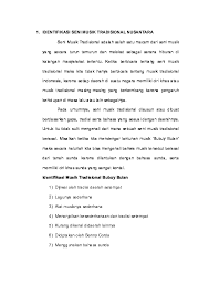 Tidak ada naskah baku atau naskah tertulis. Doc Identifikasi Seni Musik Tradisional Nusantara Kisuke Shunshui Academia Edu