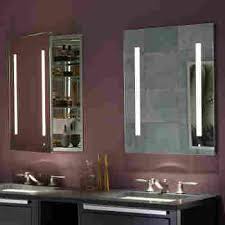 Asi 0952 recessed stainless steel medicine cabinet is made with a swing door mirror with a type 304 stainless steel satin finish frame. Robern Ac2430d4p1 Aio Series 23 1 4 Single Door Mirrored Medicine Cabinet Qualitybath Com
