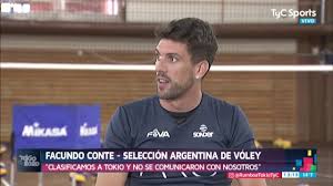 Desde las gradas del estadio, uno de los ídolos máximos del vóley. Facundo Conte Clasificamos A Tokio Y No Se Comunicaron Con Nosotros Youtube