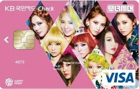 Snsd Visa Card Snsd Korean Star Funny