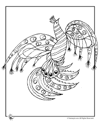 We hope you enjoy these peacock coloring pages. Abstract Peacock Coloring Page Woo Jr Kids Activities