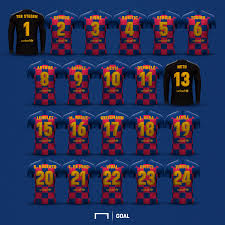 En el club blanco temen que ceferin se convierta en cómplice del psg y pueda hacer la vista gorda. La Plantilla Del Barcelona 2019 20 Jugadores Dorsales Y Cuerpo Tecnico Del Equipo De Setien Goal Com