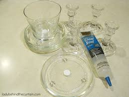 Glass cake cupcake muffin display stand serving plate with cake dome lid. Mini Diy Cake Stands