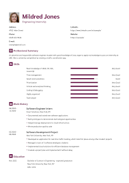 You can filter down to those that relate to your degree program. Internship Resume Example Writing Tips Free 2021