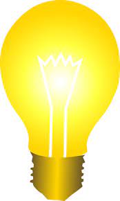 Bright Yellow Idea Light Bulb Free Clip Art Light Bulb Vector Light Bulb Bulb