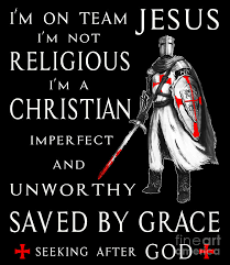 The knights templar was a group of knights who protected christian pilgrims travelling to the holy the shroud is said to be the linen cloth jesus christ was buried in after the crucifixion and is said to. I M On Team Jesus Knight Templar Digital Art By Templar Area 1119