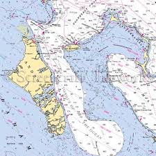 Islands Bahamas Andros Nautical Chart Decor