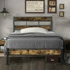 With a solid wood frame and dense foam padding st. Queen Vintage Retro Beds And Bed Frames For Sale In Stock Ebay