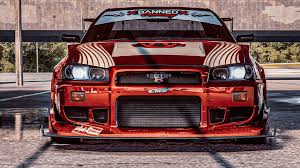 Follow the vibe and change your wallpaper every day! Nissan Skyline R34 Wallpaper Hd 1920x1080 Download Hd Wallpaper Wallpapertip