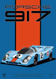 Iconicar 1 Porsche 917 On Behance In 2021 Porsche Porsche 917 Porsche Cars