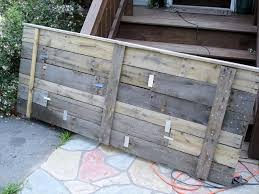Remove a panel from your excessive pallet portion and then use it to cover the stage where the 2 pallets match up. 16 Wonderful Diy Pallet Headboard Ideas