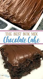 Box Mix Chocolate Cake Tasty Chocolate Cake Amazing Chocolate Cake Recipe Chocolate Cake Mix Recipes
