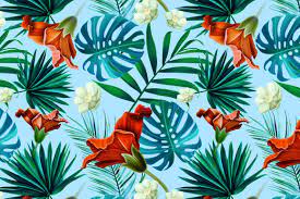Select your favorite images and download them for use as wallpaper for your desktop or phone. Tropical Pattern Wallpapers Top Free Tropical Pattern Backgrounds Wallpaperaccess