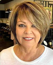 Chic 2024 Guide: 27 Hairstyles for Women Over 50 With Round Faces