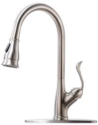 The home of your dreams is just an overstock order away! Appaso Kitchen Faucet With Pull Down Sprayer Brushed Nickel Stainless Steel Single Handle High Arc Pull Out Spray Head Single Hole Kitchen Faucets With Deck Plate Buy Online In Bahamas At