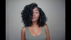 That is why you can find a lot of different and sophisticated here are the most fashionable black curly hairstyle ideas for hair of different length. How To Get Bouncy Curls On Natural Hair Without Using A Curling Iron Youtube