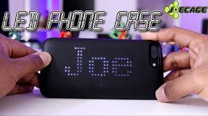 Awesome Led Iphone 7 Plus Case Unboxing Review Youtube