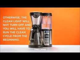 Descaling Your Ninja Coffee Bar Cf080 Series 1 Hour Cycle Youtube Ninja Coffee Ninja Coffee Bar Coffee Maker Cleaning