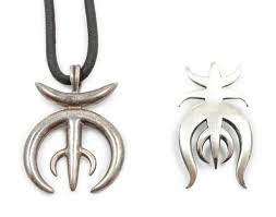 Cody Sanderson (dine, 20th Century) Two Sterling Silver